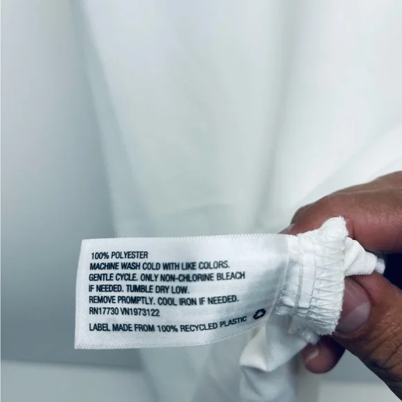 A New Day Dress Size XS Women’s Casual Or Evening Maxi White V-Neck - Picture 6 of 11